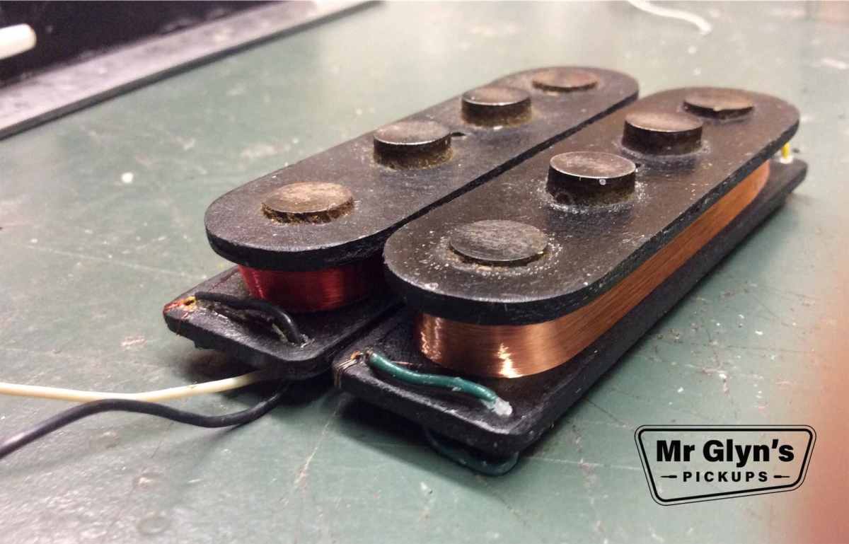 ‘78 Musicman Stingray Bass pickup rewind Mr Glyn's Pickups