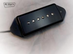 Dogear style P90 in black for MrGlyns Pickups range of P90s