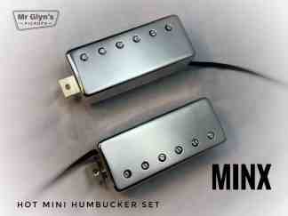Minx humbucker - set hot mini humbuckers by MrGlyns Pickups, New Zealand