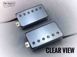 Clear View humbucker - set by MrGlyns Pickups New Zealand