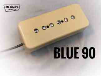 Blue 90 - single P90 electric guitar pickup by Mr Glyns Pickups