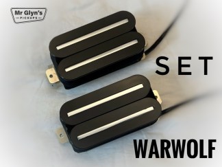 Warwolf extreme metal pickup set, made by MrGlyns Pickups New Zealand